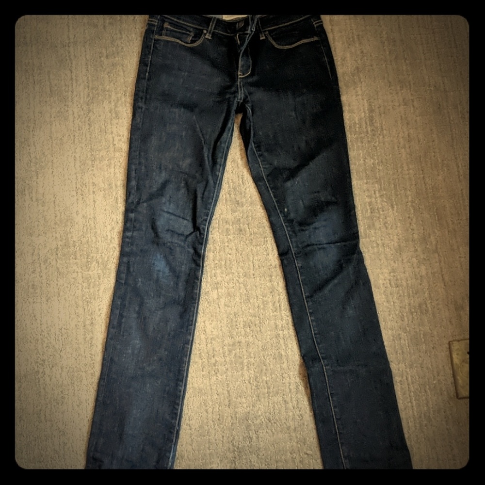 Raleigh denim dark size 27 straight leg.